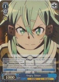 Image for Angry Sinon (Parallel Foil) (Sword Art Online II) (SAO/SE23-E31 C) - Weiss Schwarz