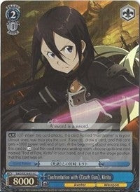 Image for Confrontation with Death Gun, Kirito (Parallel Foil) (Sword Art Online II) (SAO/SE23-E33 C) - Weiss Schwarz