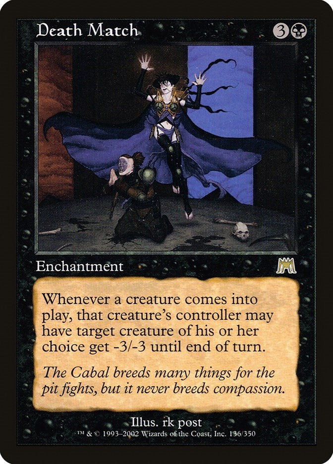 Image for Death Match (Onslaught) (136) - Magic: The Gathering