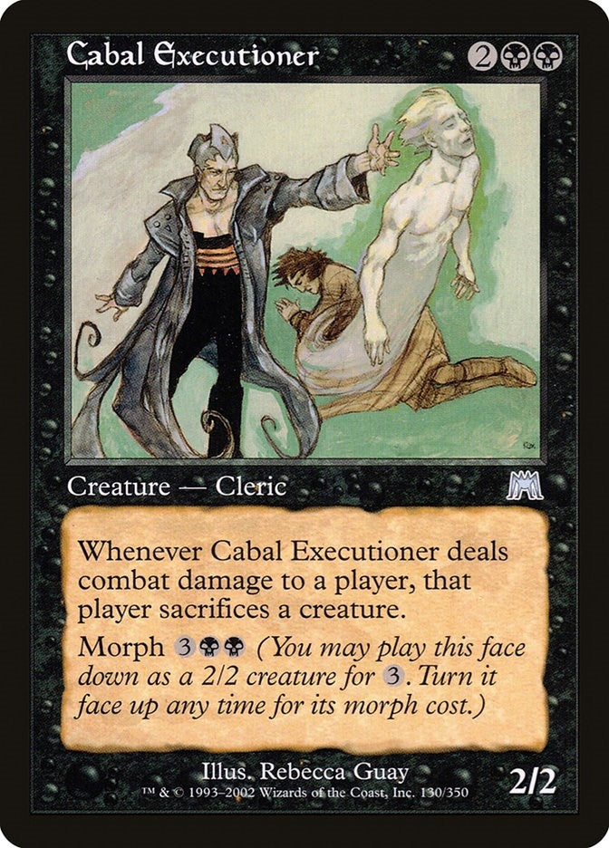Image for Cabal Executioner (Onslaught) (130) - Magic: The Gathering
