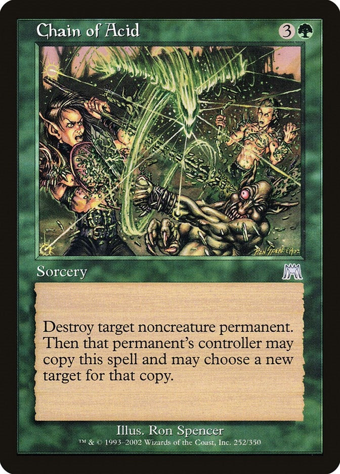 Image for Chain of Acid (Onslaught) (252) - Magic: The Gathering