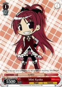 Image for Mini Kyoko (Puella Magi Madoka Magica) (MM/W17-E109 PR) - Weiss Schwarz