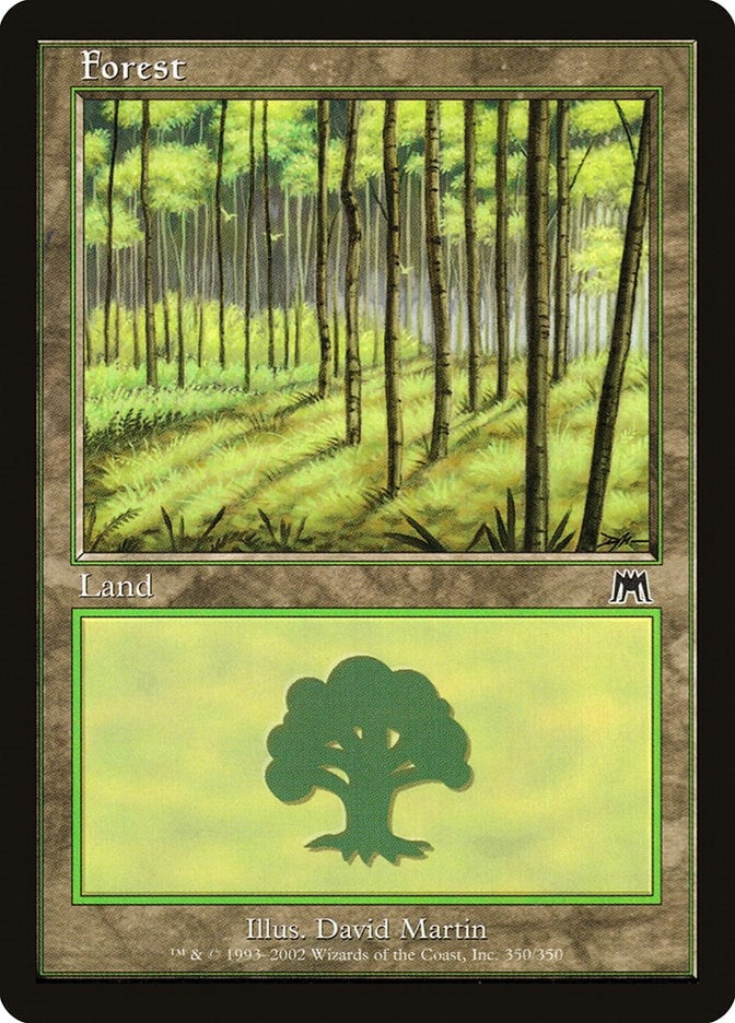 Image for Forest (350) (Onslaught) (350) - Magic: The Gathering