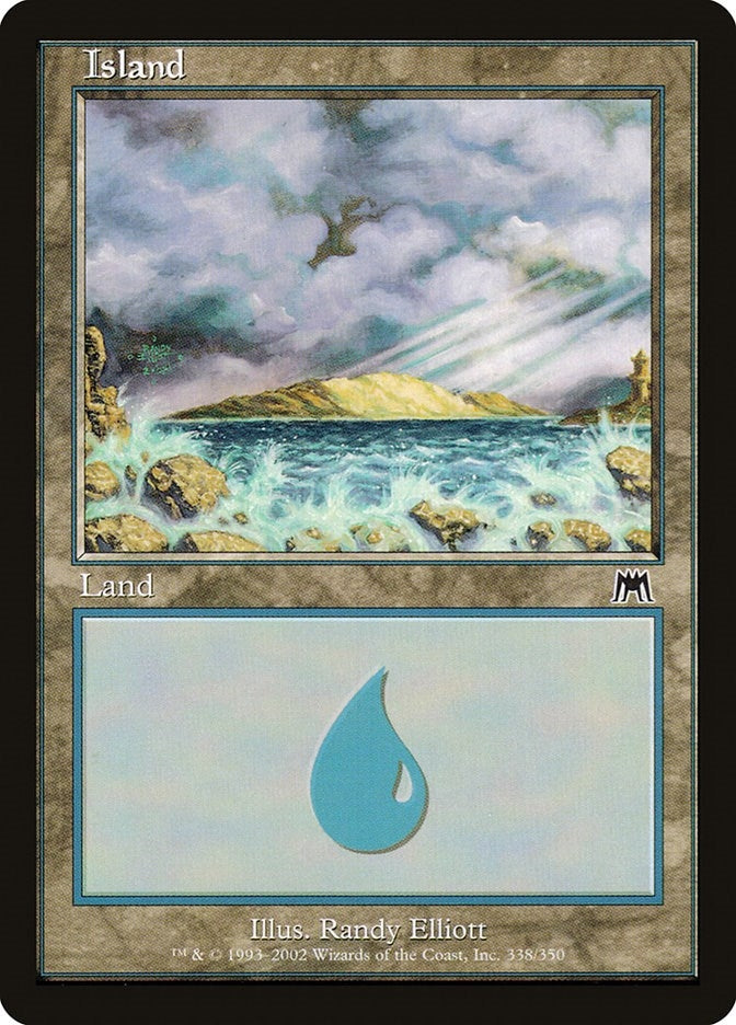 Image for Island (338) (Onslaught) (338) - Magic: The Gathering