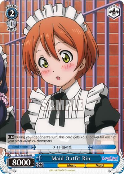 Image for Maid Outfit Rin (Love Live!) (LL/W24-E086 U) - Weiss Schwarz