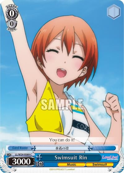 Image for Swimsuit Rin (Love Live!) (LL/W24-E089 C) - Weiss Schwarz