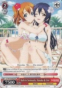 Image for Both in Swimsuits, Honoka & Umi (Promo Cards) (LL/WE19-PE02 PR) - Weiss Schwarz