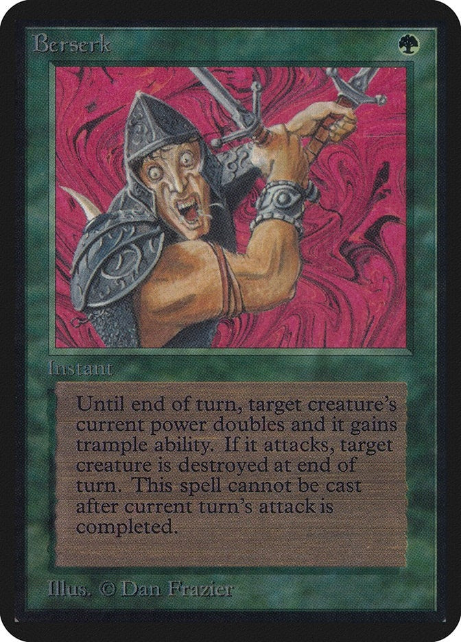 Image for Berserk (Alpha Edition) - Magic: The Gathering