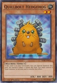Image for Quillbolt Hedgehog (Structure Deck: Synchron Extreme) (SDSE-EN014) - YuGiOh
