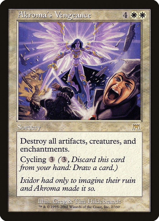 Image for Akroma's Vengeance (Onslaught) (2) - Magic: The Gathering