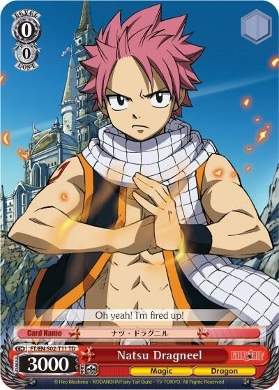 Image for Natsu Dragneel (Fairy Tail ver.E) (FT/EN-S02-T11 TD) - Weiss Schwarz