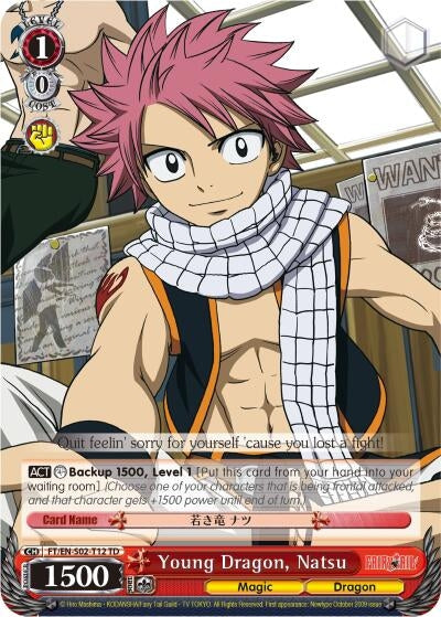 Image for Young Dragon, Natsu (Fairy Tail ver.E) (FT/EN-S02-T12 TD) - Weiss Schwarz