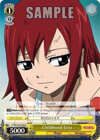 Image for Childhood Erza (Fairy Tail ver.E) (FT/EN-S02-006 R) - Weiss Schwarz