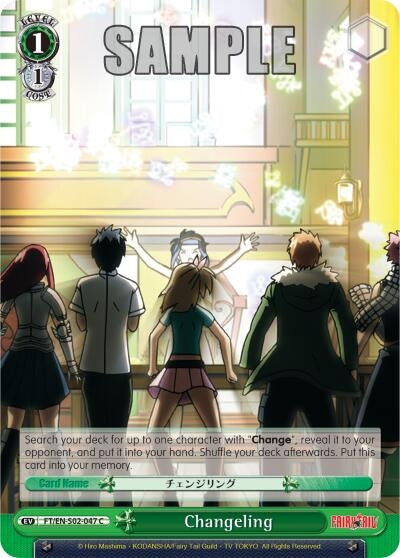 Image for Changeling (Fairy Tail ver.E) (FT/EN-S02-047 C) - Weiss Schwarz