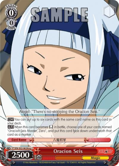 Image for Oracion Seis (Angel) (Fairy Tail ver.E) (FT/EN-S02-063Ang C) - Weiss Schwarz