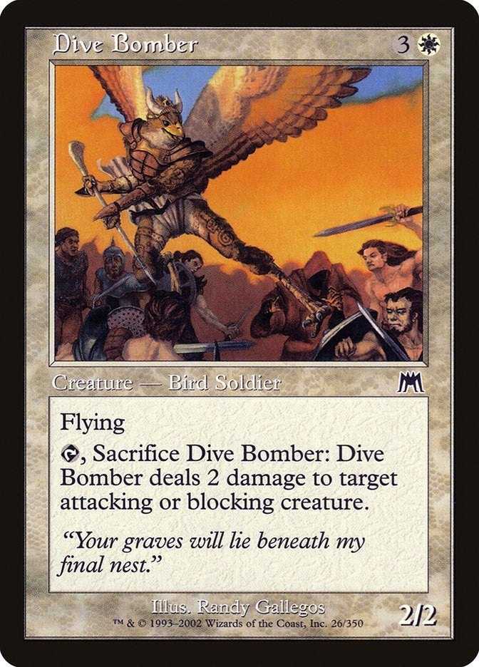 Image for Dive Bomber (Onslaught) (26) - Magic: The Gathering