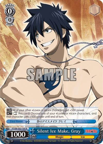Image for Silent Ice Make, Gray (Fairy Tail ver.E) (FT/EN-S02-105 R) - Weiss Schwarz