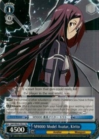 Image for M9000 Model Avatar, Kirito (Sword Art Online II) (SAO/SE23-TE11 TD) - Weiss Schwarz