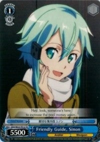 Image for Friendly Guide, Sinon (Sword Art Online II) (SAO/SE23-TE12 TD) - Weiss Schwarz