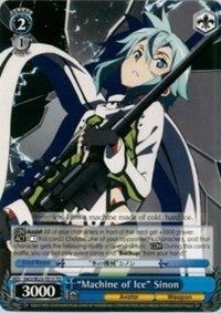Image for "Machine of Ice" Sinon (Sword Art Online II) (SAO/SE23-TE15 TD) - Weiss Schwarz