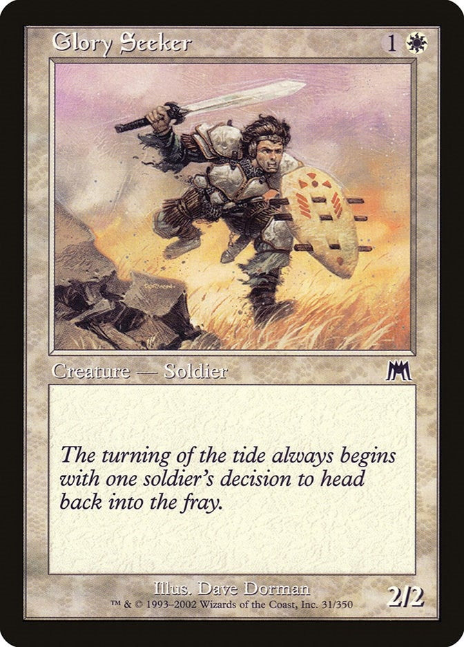Image for Glory Seeker (Onslaught) (31) - Magic: The Gathering