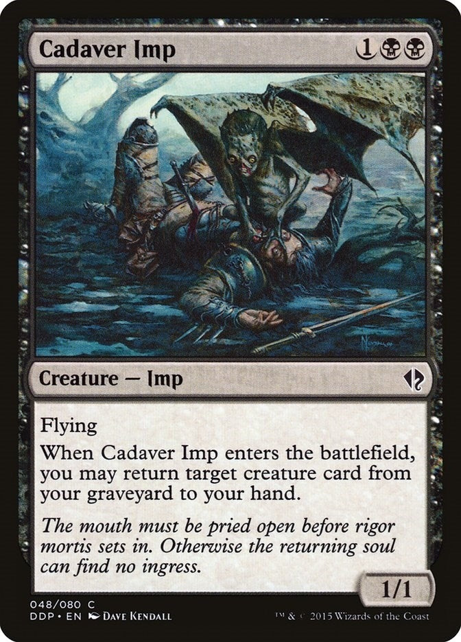 Image for Cadaver Imp (Duel Decks: Zendikar vs. Eldrazi) (48) - Magic: The Gathering