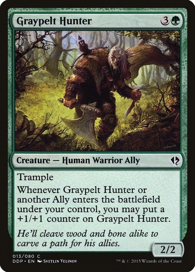 Image for Graypelt Hunter (Duel Decks: Zendikar vs. Eldrazi) (13) - Magic: The Gathering