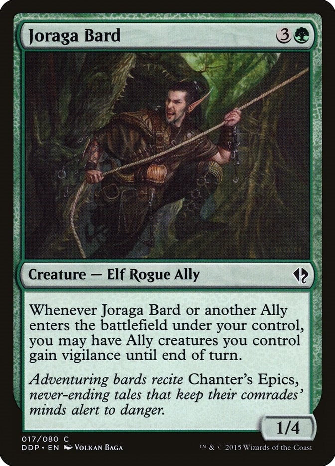 Image for Joraga Bard (Duel Decks: Zendikar vs. Eldrazi) (17) - Magic: The Gathering