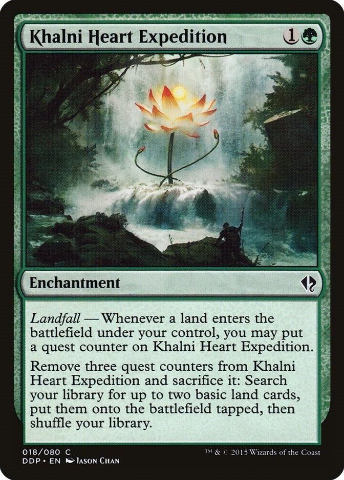 Image for Khalni Heart Expedition (Duel Decks: Zendikar vs. Eldrazi) (18) - Magic: The Gathering