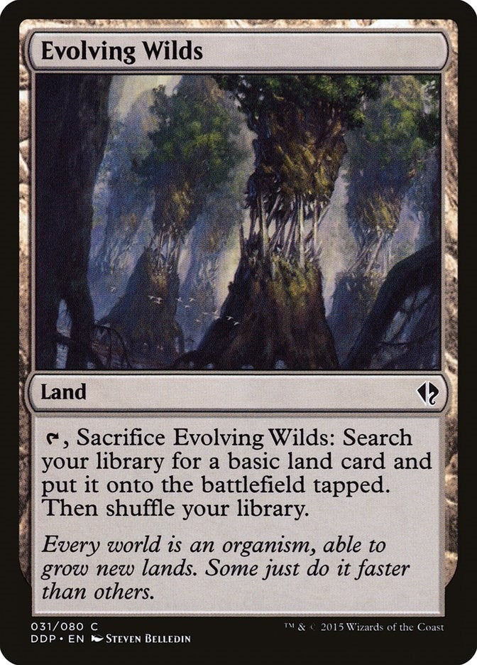 Image for Evolving Wilds (Duel Decks: Zendikar vs. Eldrazi) (31) - Magic: The Gathering