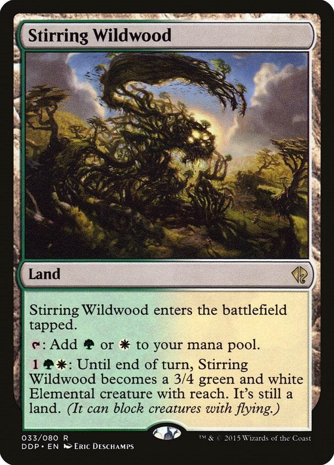 Image for Stirring Wildwood (Duel Decks: Zendikar vs. Eldrazi) (33) - Magic: The Gathering