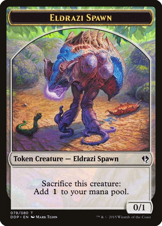 Image for Eldrazi Spawn Token (078) (Duel Decks: Zendikar vs. Eldrazi) (78) - Magic: The Gathering