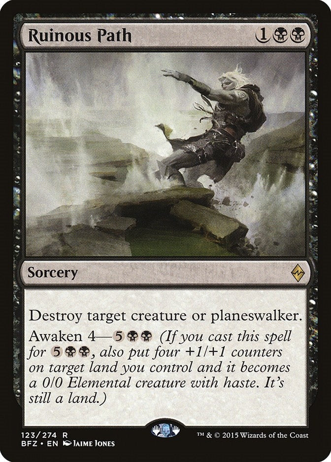 Image for Ruinous Path (Battle for Zendikar) (123) - Magic: The Gathering