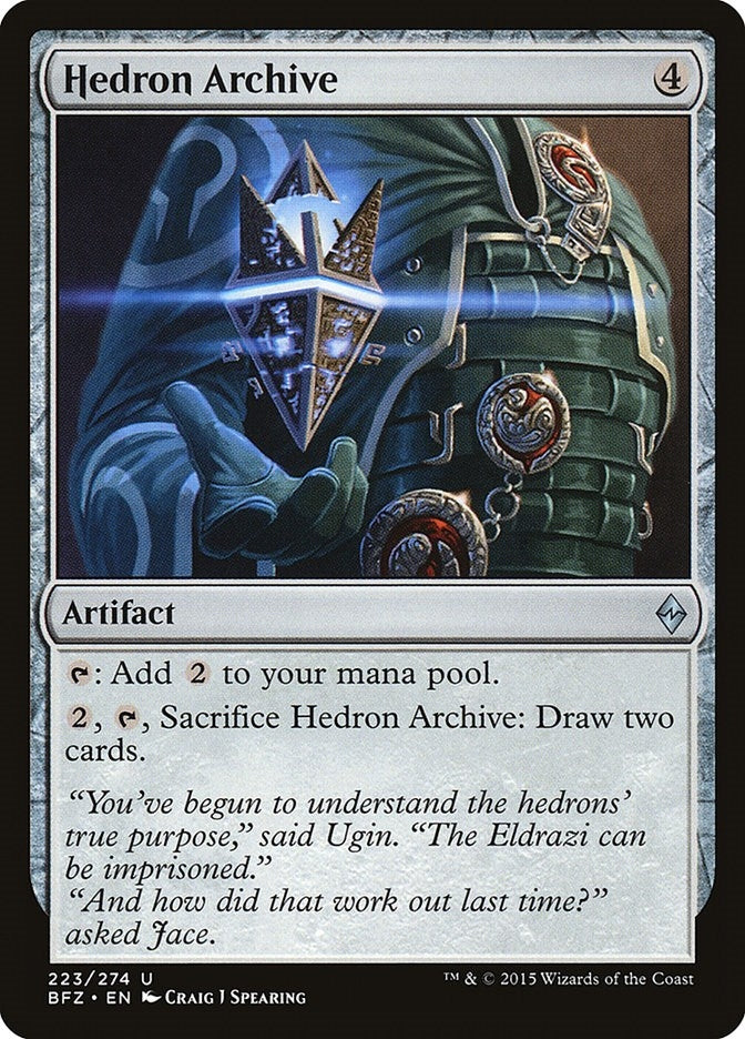 Image for Hedron Archive (Battle for Zendikar) (223) - Magic: The Gathering