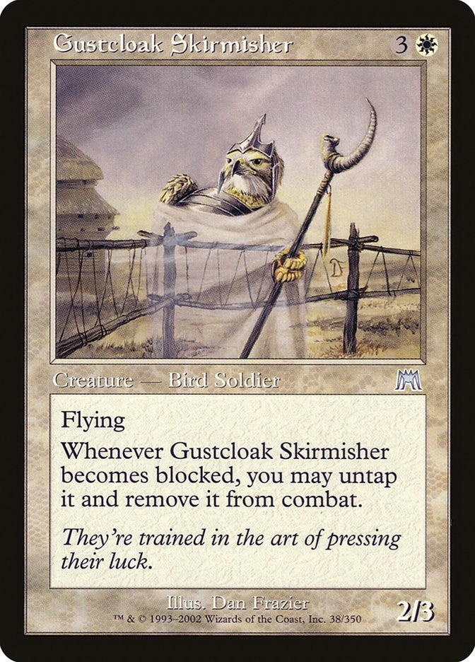 Image for Gustcloak Skirmisher (Onslaught) (38) - Magic: The Gathering