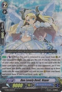 Image for Duo Lovely Devil, Vepar (RR Foil) (G-CB01: Academy of Divas) (G-CB01/015EN) - Cardfight Vanguard