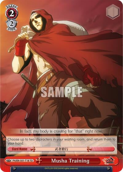 Image for Musha Training (Persona 4 ver.E) (P4/EN-S01-T18 TD) - Weiss Schwarz