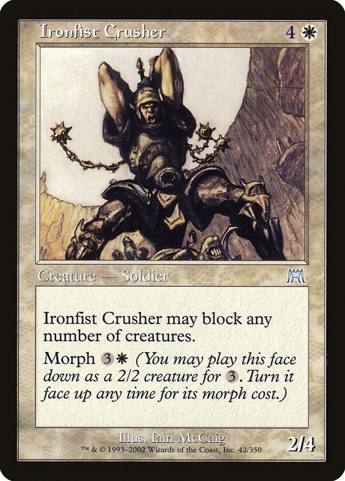 Image for Ironfist Crusher (Onslaught) (42) - Magic: The Gathering