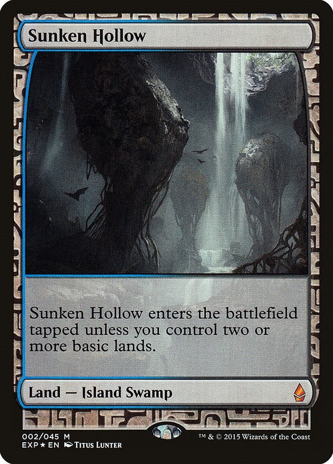 Image for Sunken Hollow (Zendikar Expeditions) (2) - Magic: The Gathering