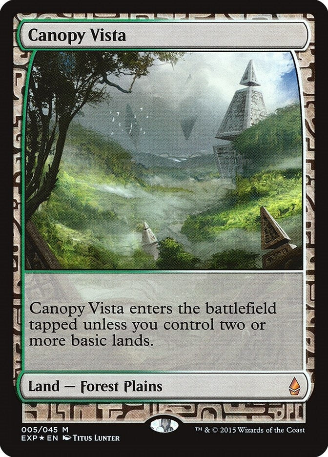 Image for Canopy Vista (Zendikar Expeditions) (5) - Magic: The Gathering