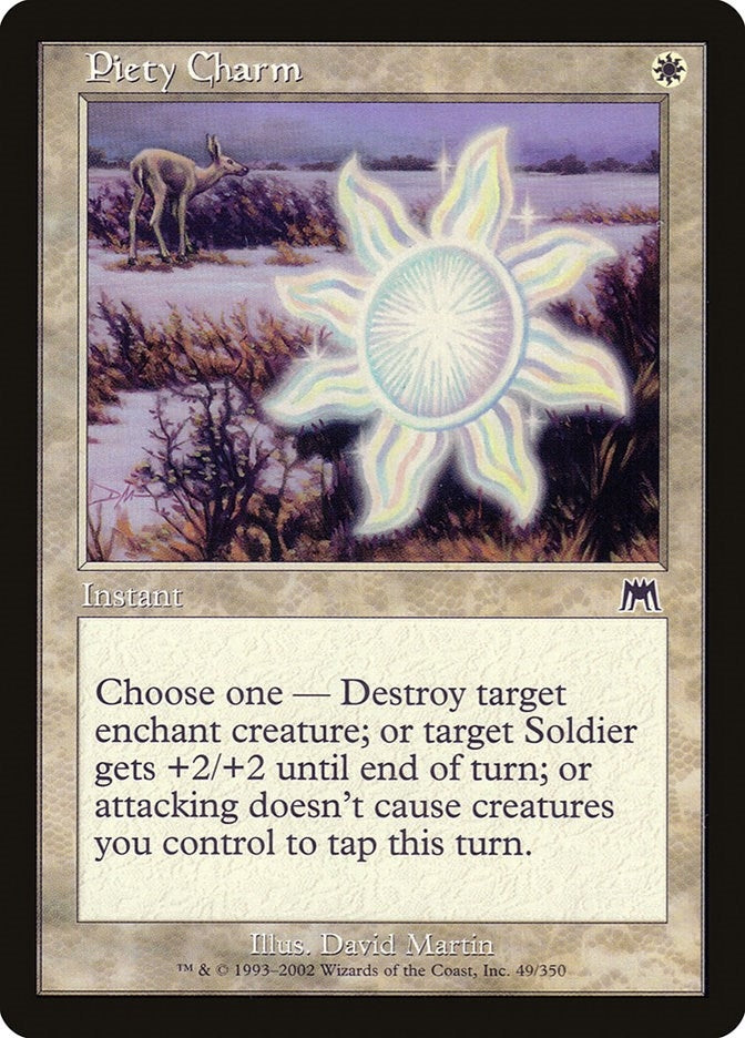 Image for Piety Charm (Onslaught) (49) - Magic: The Gathering