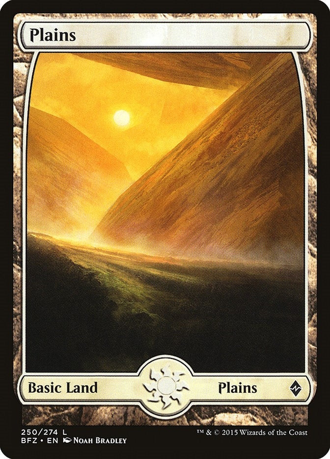 Image for Plains (250) - Full Art (Battle for Zendikar) (250) - Magic: The Gathering