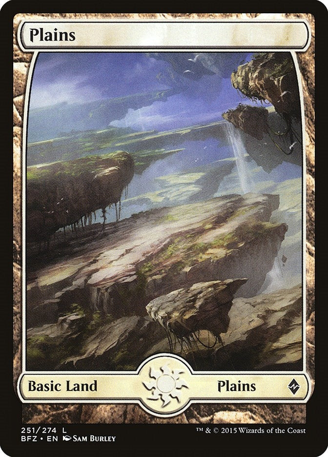 Image for Plains (251) - Full Art (Battle for Zendikar) (251) - Magic: The Gathering