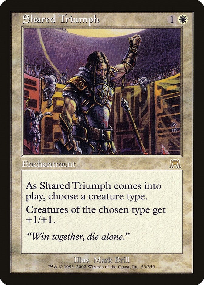Image for Shared Triumph (Onslaught) (53) - Magic: The Gathering