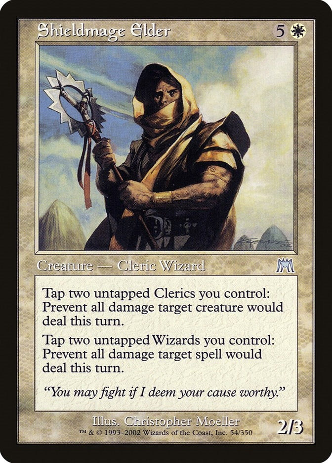 Image for Shieldmage Elder (Onslaught) (54) - Magic: The Gathering