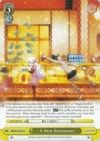 Image for A New Encounter (Puella Magi Madoka Magica the Movie -Rebellion-) (MM/W35-E022 U) - Weiss Schwarz