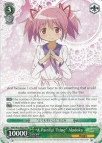Image for "A Painful Thing" Madoka (Puella Magi Madoka Magica the Movie -Rebellion-) (MM/W35-E027 RR) - Weiss Schwarz