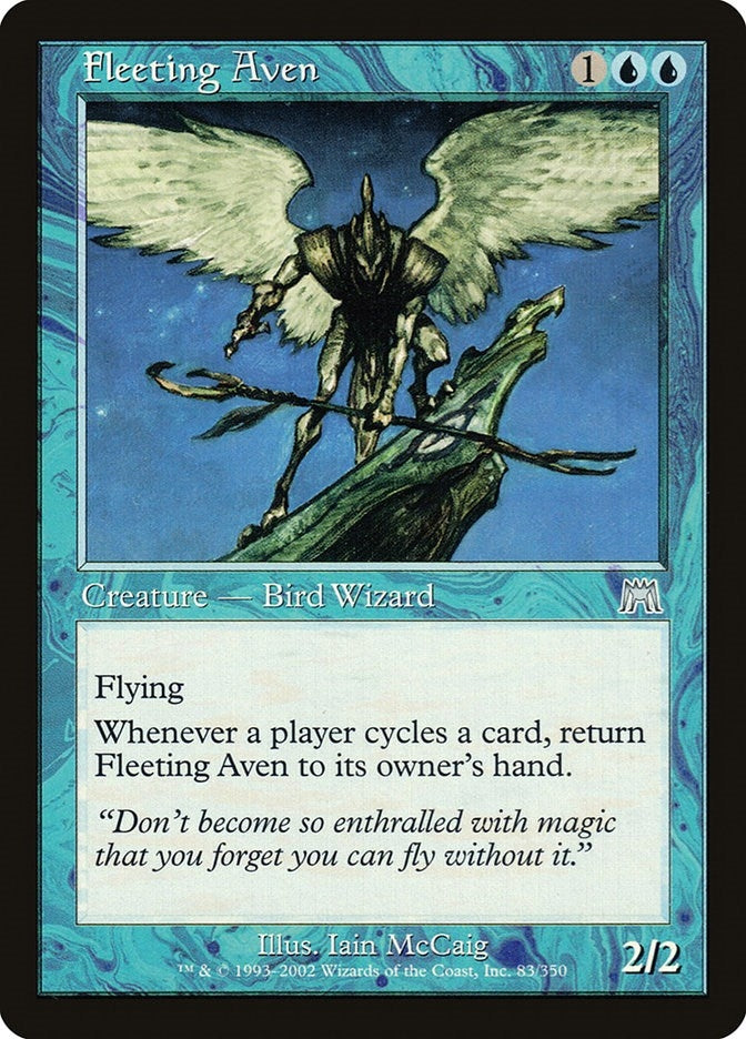 Image for Fleeting Aven (Onslaught) (83) - Magic: The Gathering