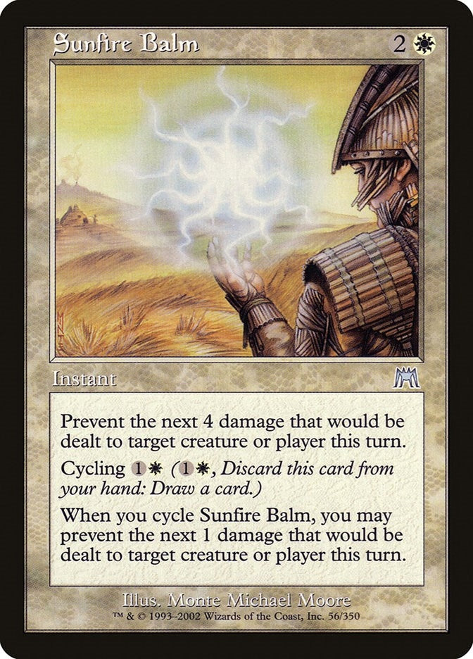 Image for Sunfire Balm (Onslaught) (56) - Magic: The Gathering