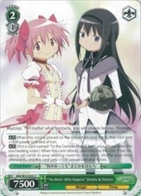 Image for "No Matter What Happens" Madoka & Homura (Puella Magi Madoka Magica the Movie -Rebellion-) (MM/W35-E053 C) - Weiss Schwarz